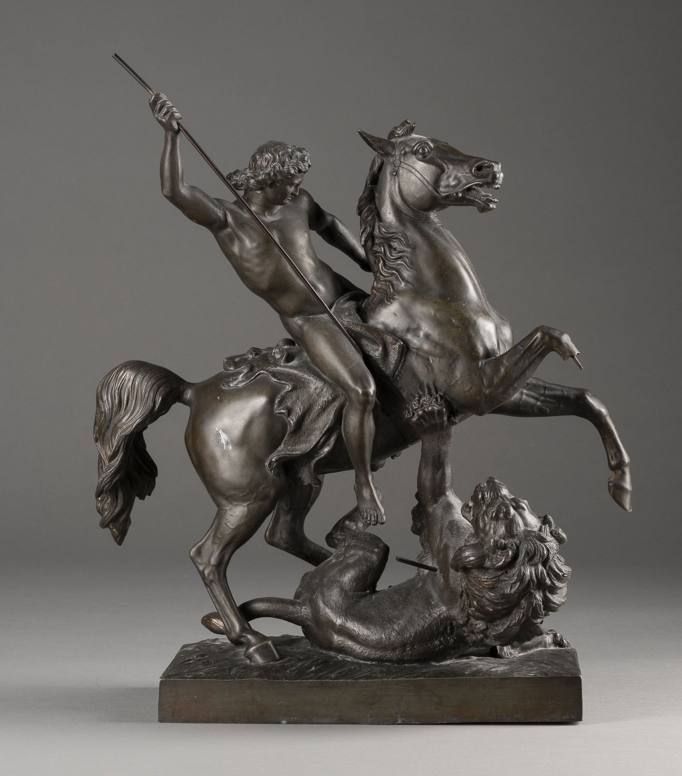Baoer Füllfederhalter Mit Acht Pferde Motiv – 18k Vergoldete Feder, Bronze & Schwarz