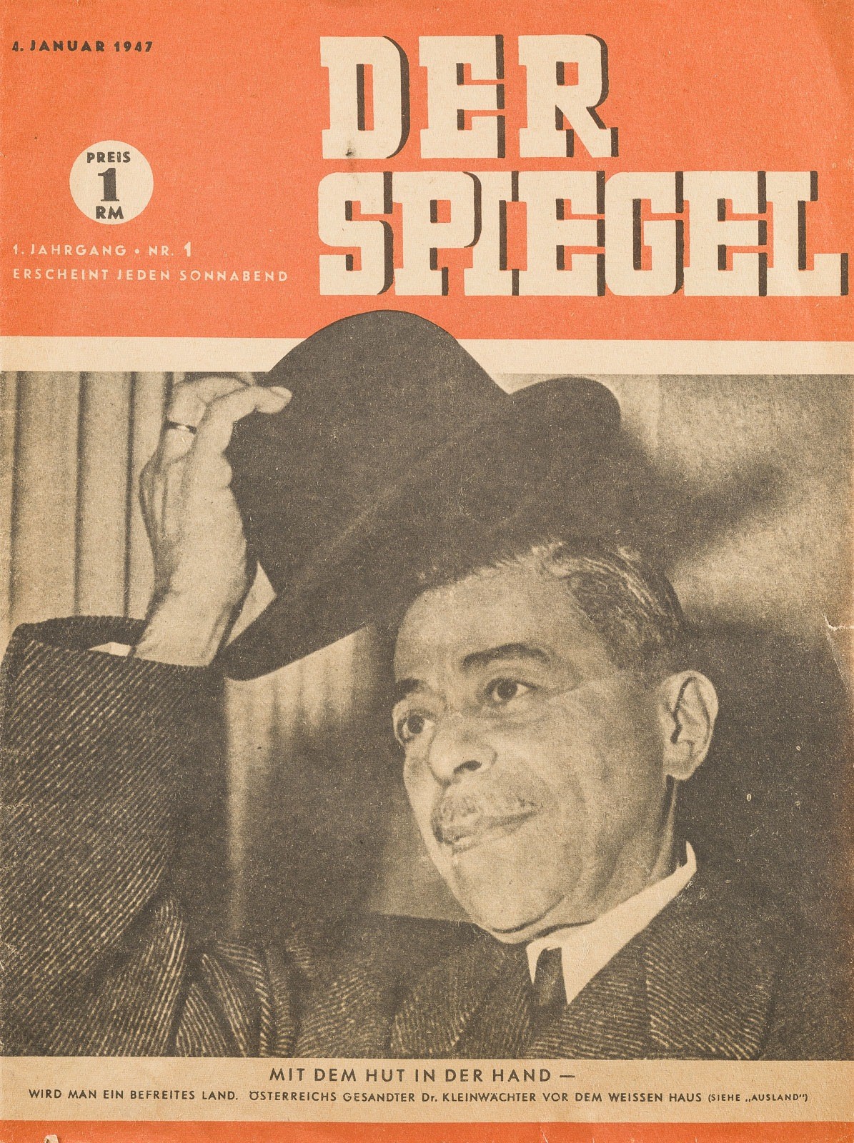 KUNST & ANTIQUITÄTEN | SCHMUCK & UHREN | 'DER SPIEGEL' ERSTAUSGABE