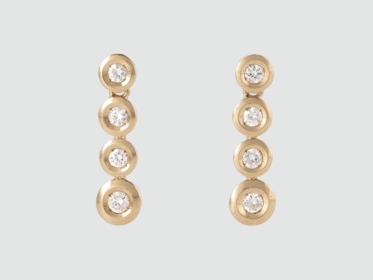 Auction <br>PAAR BRILLANT-OHRSTECKER