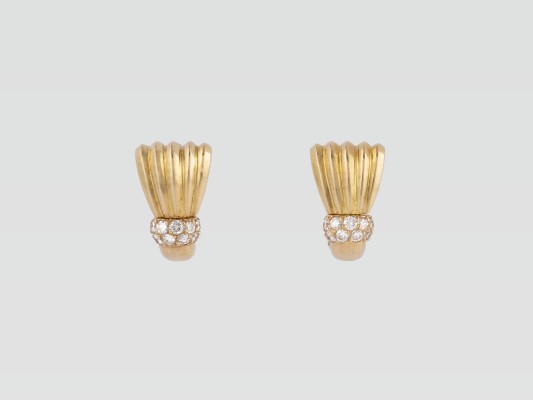 Auction <br>PAAR DIAMANT-OHRSTECKER