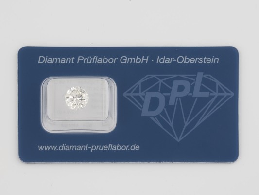 Auktion <br>UNGEFASSTER BRILLANT 2.19 CARAT