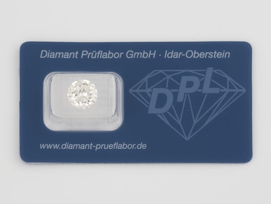 Auktion <br>UNGEFASSTER BRILLANT 4.02 CARAT