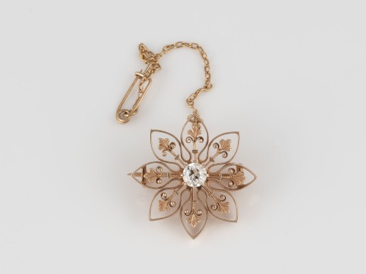 Bild DIAMANT-BROSCHE