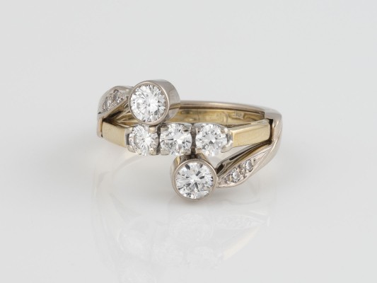 Auction <br>STECK-RING-KOMBINATION