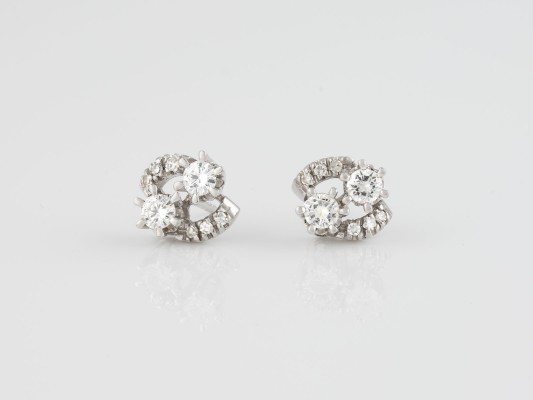 Picture PAAR DIAMANT-OHRSTECKER
