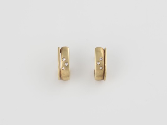 Picture PAAR DIAMANT-OHRSTECKER