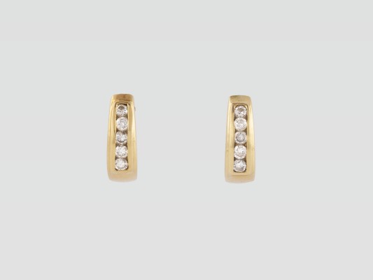 Picture PAAR DIAMANT-OHRSTECKER