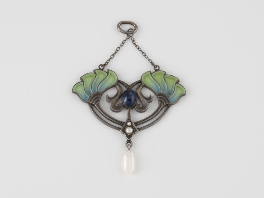 Bild JUGENDSTIL-ANHÄNGER 'CARL HERMANN'