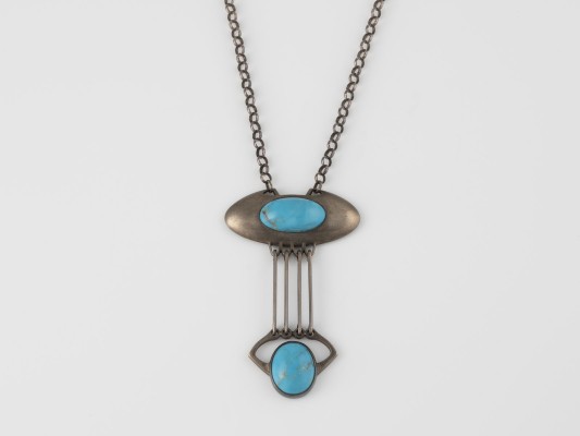 Bild JUGENDSTIL-COLLIER 'THEODOR FAHRNER'