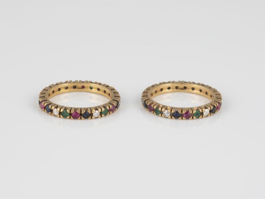 Picture ZWEI EDELSTEIN-RINGE