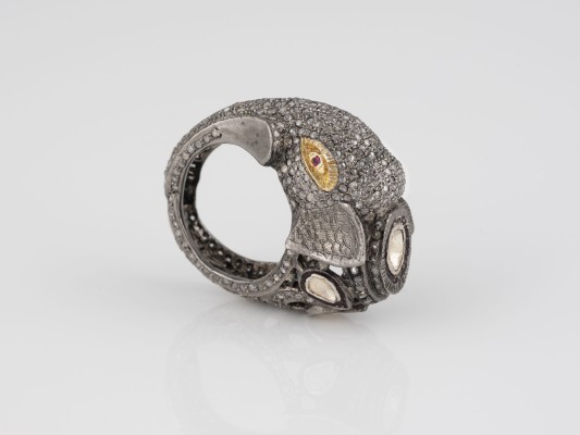 Auction <br>DIAMANT-RING 'ELEFANT'