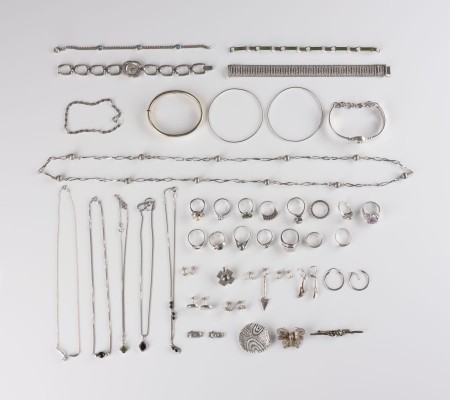 Bild KONVOLUT SILBERSCHMUCK