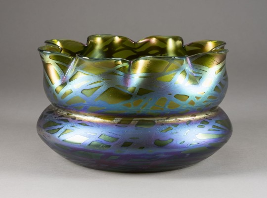 Bild GROSSE JUGENDSTIL-SCHALE