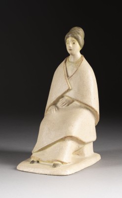 Bild SITZENDE FRAU