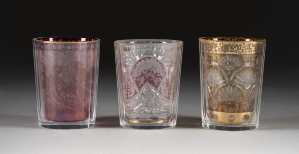 Auction <br>DREI ZWISCHENGOLDBECHER