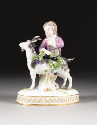 Bild KNABE MIT ZIEGE