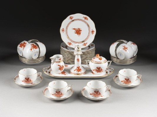 Bild 40-TEILIGES SERVICE 'APPONYI ORANGE'