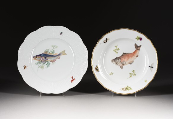 Picture ZWEI TELLER MIT FISCHEN