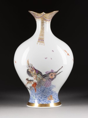 Auction <br>GROSSE VASE '1001 NACHT'