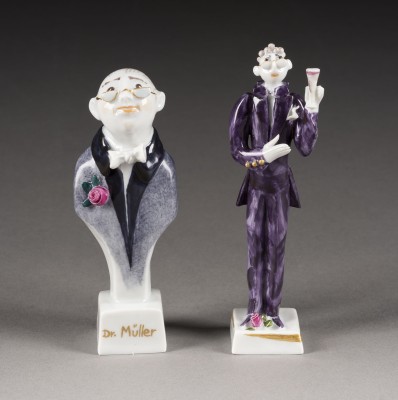 Bild MINIATURFIGUR UND BÜSTE 'DR. MÜLLER'