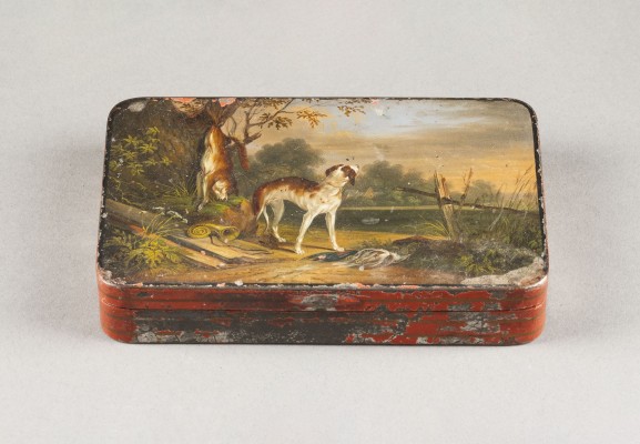 Auction <br>DOSE MIT JAGDMOTIV