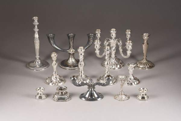 Picture SAMMLUNG VON 13 KERZENLEUCHTERN