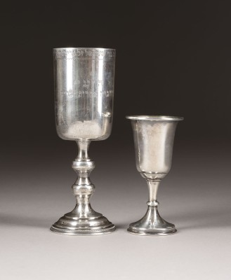Picture KIDDUSH-BECHER UND KLEINER BECHER