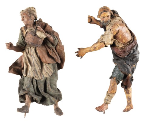 Bild ZWEI KRIPPENFIGUREN