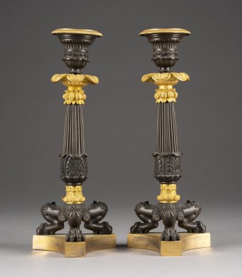 Auction <br>ZWEI LEUCHTER-PAARE