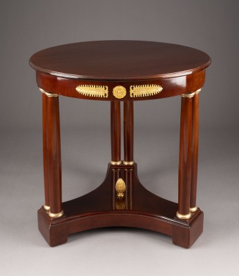 Bild SÄULENTISCH IM BIEDERMEIER-STIL