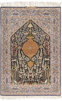 Bild ISFAHAN KORK AUF SEIDE MIT SEIDE