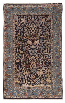Bild ISFAHAN KORK AUF SEIDE MIT SEIDE