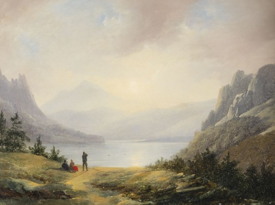 Auktion <br>Bergsee (1838)
