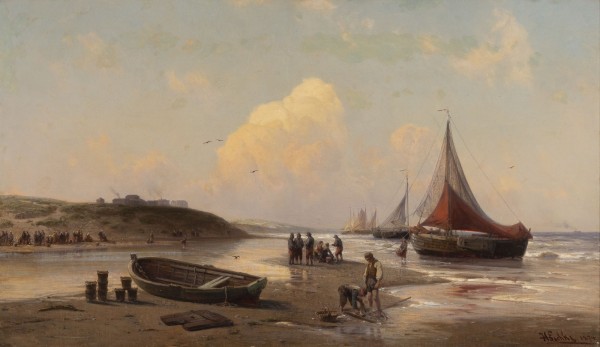Auktion <br>Rückkehr der Fischer (1874)