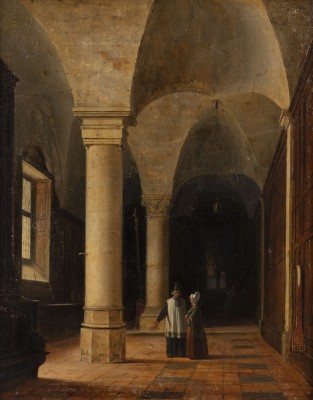 Auktion <br>Kircheninterieur