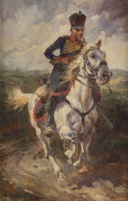 Auktion <br>REITENDER HUSAR