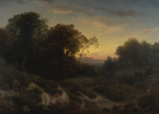 Auktion <br>Sonnenuntergang (1847)