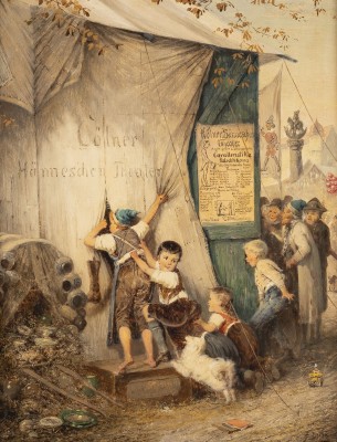 Auction <br>Das Kölner Hännes'chen-Theater. Auf dem Spielplan: 'Cavalleristika futschikana'