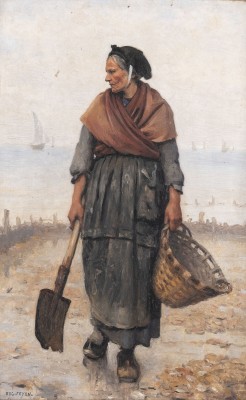 Auktion <br>Ältere Fischerin