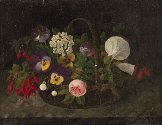 Auktion <br>Blumen im Korb