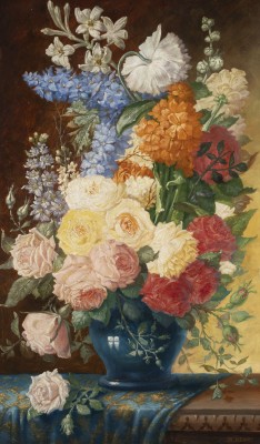 Auktion <br>Blumen in Vase
