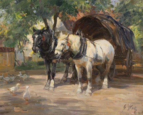 Auction <br>Pferdefuhrwerk