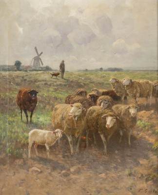 Auction <br>Schafherde auf der Weide