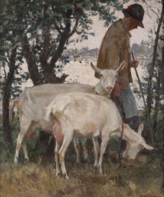 Auction <br>Hirte mit seinen Ziegen (1932)