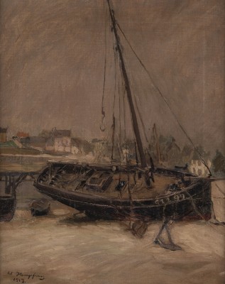 Auktion <br>Boot an Land (1913)