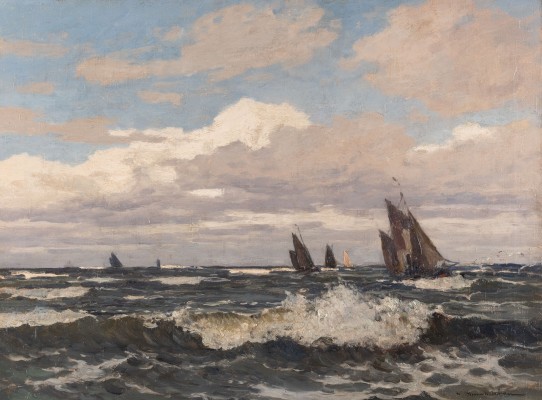 Bild Segelboote auf See