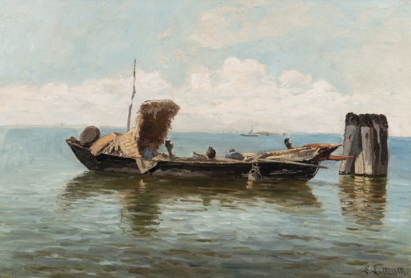 Auktion <br>Fischerboot in der Lagune von Venedig