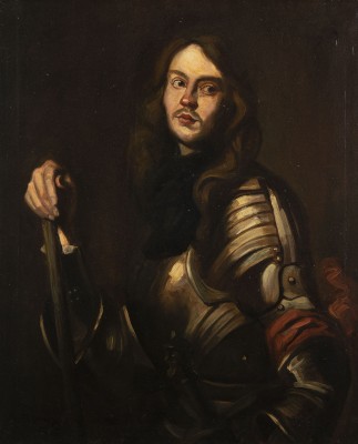Auktion <br>Bildnis eines Geharnischten mit roter Armbinde (nach Antonis van Dyck)