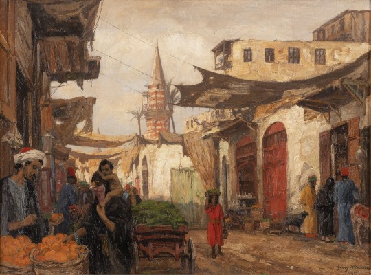 Auktion <br>In Alt-Kairo (1905)
