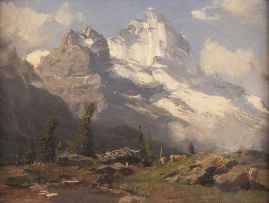 Auktion <br>Gebirgslandschaft